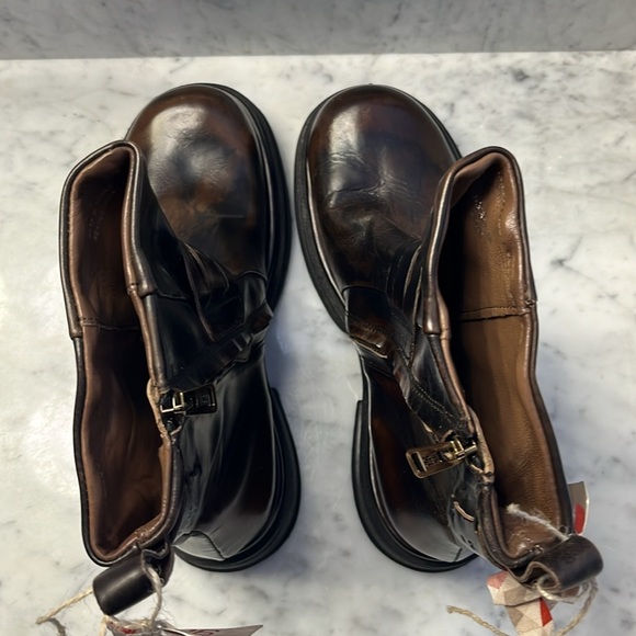 Rare Free People x A.S. 98 Crossroads Moto Boots Size 39 or 9 NWT - Picture 10 of 13